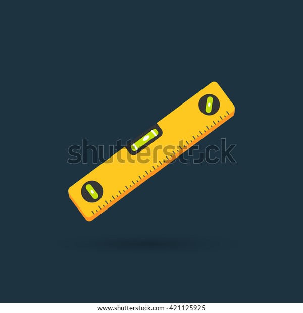 Building Level Icon Stock Vector Royalty Free 421125925