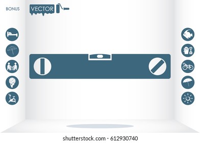 building level icon vector illustration EPS 10.