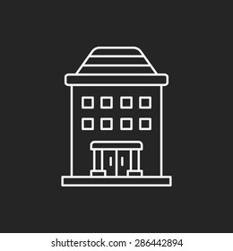 building line icon