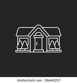building line icon