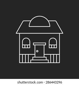 building line icon