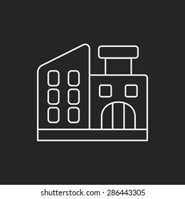 building line icon