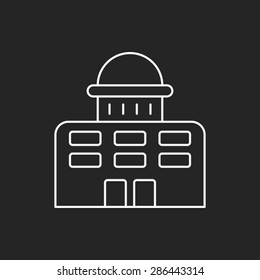 building line icon