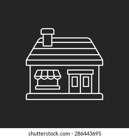 building line icon
