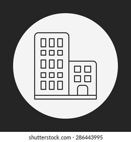 building line icon