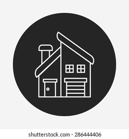 building line icon