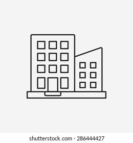 building line icon