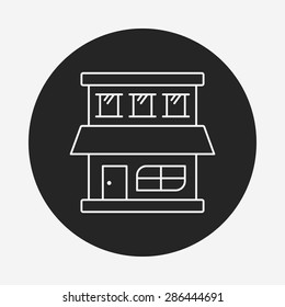 building line icon