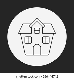 building line icon