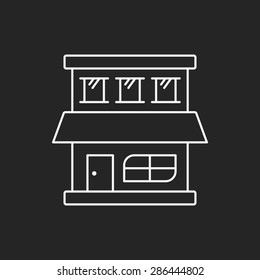 building line icon