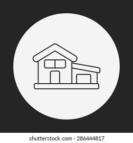 building line icon
