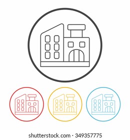 building line icon