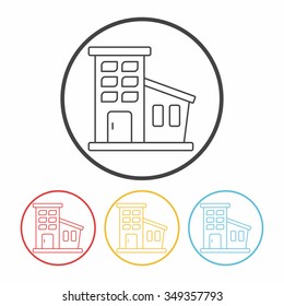 building line icon