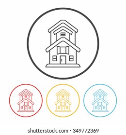 building line icon