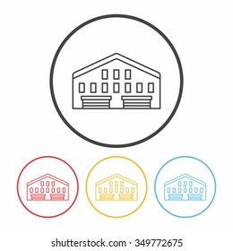 building line icon