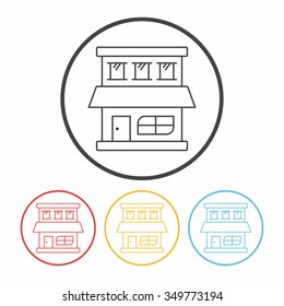 building line icon