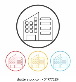 building line icon