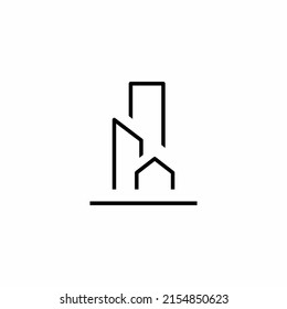 building line simple design vector 