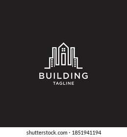 Building linear logo design templates.