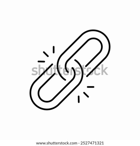 building link icon sign vector