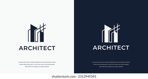 Building logo for architect company