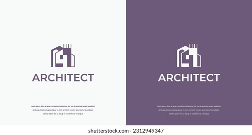 Building logo for architect company
