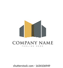 Building logo, Architect Construction Idea, property and office, vector illustration logo template