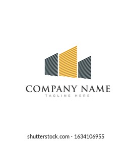 Building logo, Architect Construction Idea, property and office, vector illustration logo template