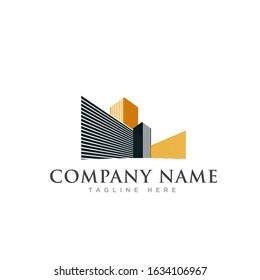 Building logo, Architect Construction Idea, property and office, vector illustration logo template