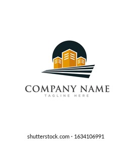 Building logo, Architect Construction Idea, property and office, vector illustration logo template