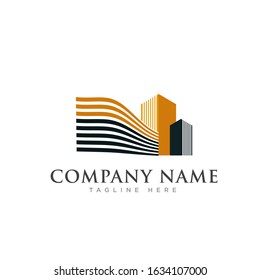 Building logo, Architect Construction Idea, property and office, vector illustration logo template