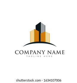 Building logo, Architect Construction Idea, property and office, vector illustration logo template