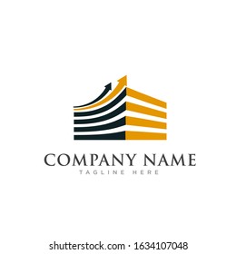 Building logo, Architect Construction Idea, property and office, vector illustration logo template