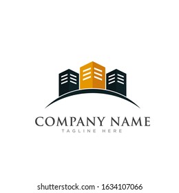 Building logo, Architect Construction Idea, property and office, vector illustration logo template