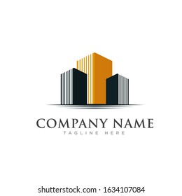 Building logo, Architect Construction Idea, property and office, vector illustration logo template