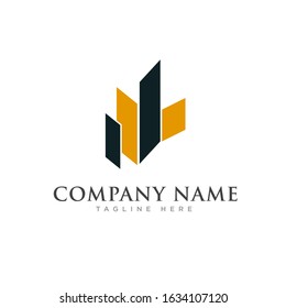 Building logo, Architect Construction Idea, property and office, vector illustration logo template