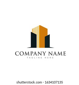 Building logo, Architect Construction Idea, property and office, vector illustration logo template