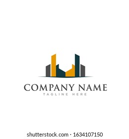 Building logo, Architect Construction Idea, property and office, vector illustration logo template