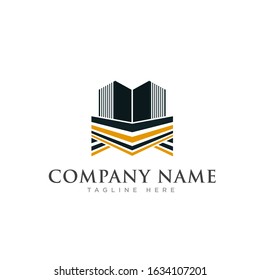 Building logo, Architect Construction Idea, property and office, vector illustration logo template