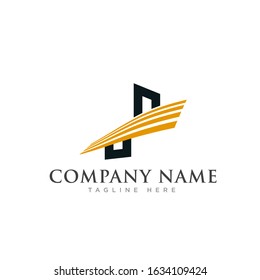 Building logo, Architect Construction Idea, property and office, vector illustration logo template