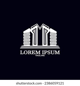 Building logo. Architectural inspiration for building logo designs.