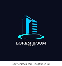 Building logo. Architectural inspiration for building logo designs.