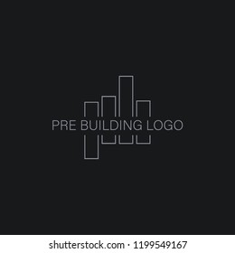 building logo concept for company, vector eps 8
