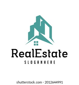 Building logo, construction logo design template vector illustration