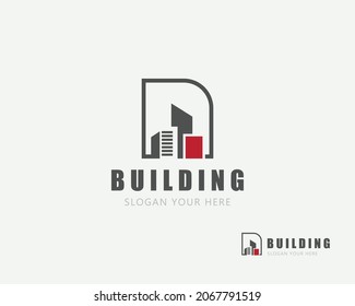 Logo für kreative Skyline-Stadt-Logo Symbol