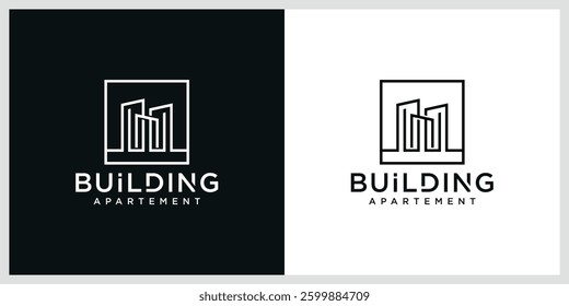 Building logo design architecture inspiration, Vector illustration