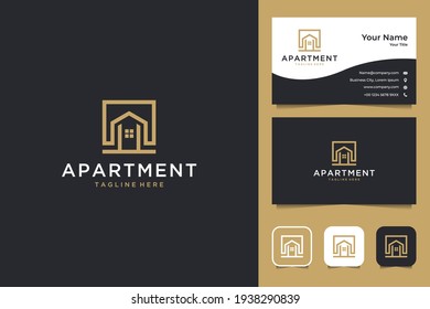 building logo design and business card