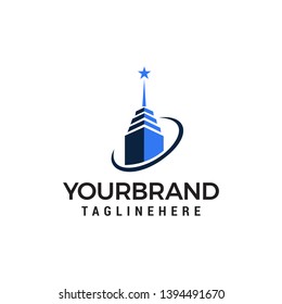 building logo design concept template vector