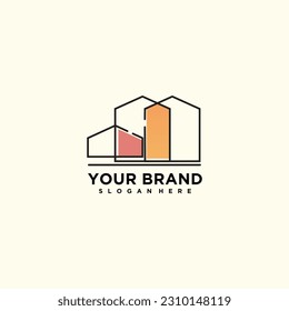 Building Logo design great colour