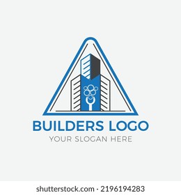 Building logo design, House Logo vector